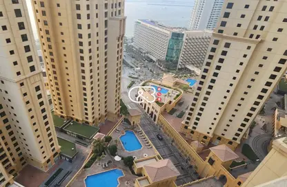 Apartment - 2 Bedrooms - 3 Bathrooms for rent in Rimal 1 - Rimal - Jumeirah Beach Residence - Dubai