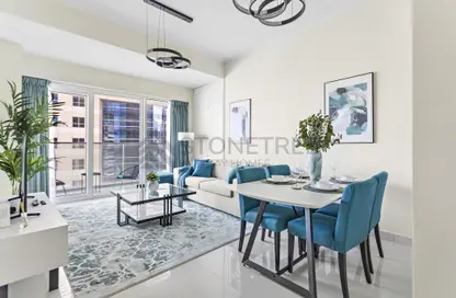 Apartment - 1 Bedroom - 1 Bathroom for rent in Damac Heights - Dubai Marina - Dubai