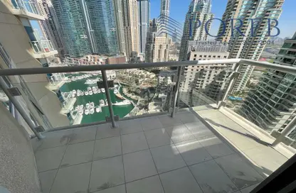 Apartment - 1 Bedroom - 1 Bathroom for rent in Al Habtoor Tower - Dubai Marina - Dubai