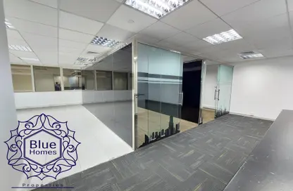 Office Space - Studio - 1 Bathroom for rent in Blue Tower - Sheikh Zayed Road - Dubai