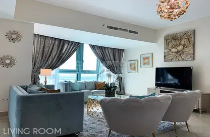 Apartment - 3 Bedrooms - 4 Bathrooms for rent in Capital Plaza Tower A - Capital Plaza - Corniche Road - Abu Dhabi