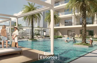 Pool image for: Apartment - 2 Bedrooms - 3 Bathrooms for sale in 1WOOD Residence - Jumeirah Village Circle - Dubai, Image 1