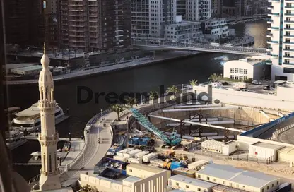 Apartment - 1 Bedroom - 2 Bathrooms for sale in Manchester Tower - Dubai Marina - Dubai