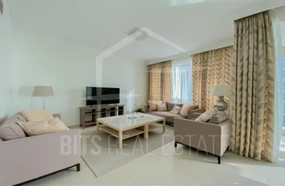 Apartment - 2 Bedrooms - 4 Bathrooms for rent in Al Bateen Residences - Jumeirah Beach Residence - Dubai