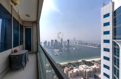 Apartment - 2 Bedrooms - 3 Bathrooms for rent in Ocean Heights - Dubai Marina - Dubai