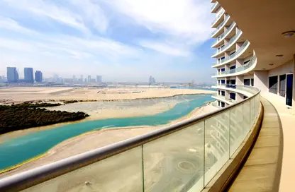 Apartment - 3 Bedrooms - 4 Bathrooms for rent in Oceanscape - Shams Abu Dhabi - Al Reem Island - Abu Dhabi