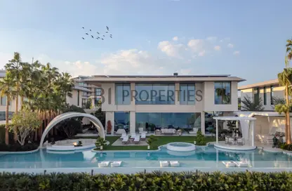 Pool image for: Villa - 4 Bedrooms - 6 Bathrooms for sale in Bulgari Resort  and  Residences - Jumeirah Bay Island - Jumeirah - Dubai, Image 1
