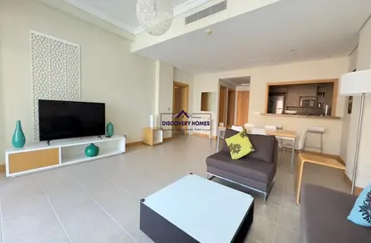 Apartment - 1 Bedroom - 2 Bathrooms for rent in Al Das - Shoreline Apartments - Palm Jumeirah - Dubai