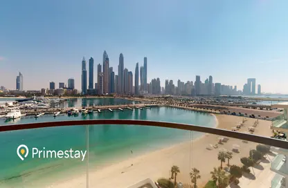 Apartment - 3 Bedrooms - 3 Bathrooms for rent in Marina Vista - EMAAR Beachfront - Dubai Harbour - Dubai