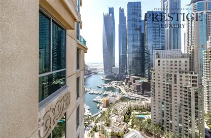 Apartment - 1 Bedroom - 2 Bathrooms for sale in Al Mesk Tower - Emaar 6 Towers - Dubai Marina - Dubai