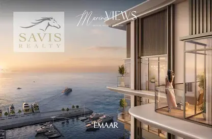 Apartment - 1 Bedroom - 2 Bathrooms for sale in Marina Views Tower 1 - Marina Views - Mina Rashid - Dubai