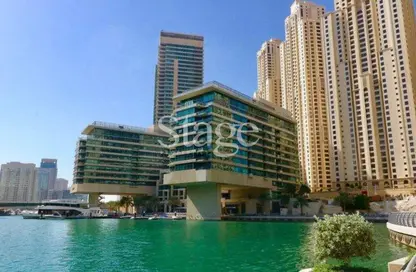 Apartment - 1 Bedroom - 2 Bathrooms for rent in Marina Quays North - Marina Quays - Dubai Marina - Dubai