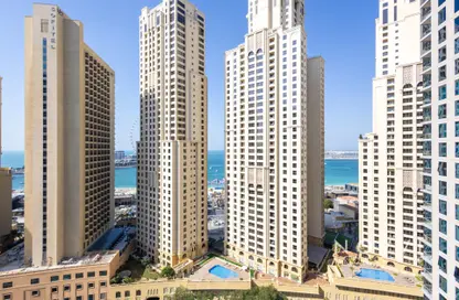 Apartment - 1 Bedroom - 2 Bathrooms for rent in Beauport Tower - Marina Promenade - Dubai Marina - Dubai