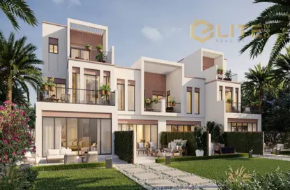 Townhouse - 4 Bedrooms - 3 Bathrooms for sale in Costa Brava 2 - Costa Brava at DAMAC Lagoons - Damac Lagoons - Dubai