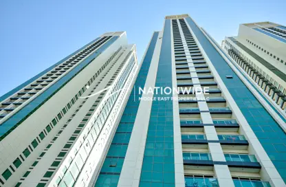 Apartment - 1 Bedroom - 1 Bathroom for rent in Marina Blue Tower - Marina Square - Al Reem Island - Abu Dhabi