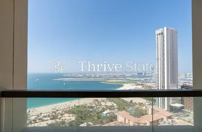 Duplex - 4 Bedrooms - 6 Bathrooms for rent in Sadaf 7 - Sadaf - Jumeirah Beach Residence - Dubai