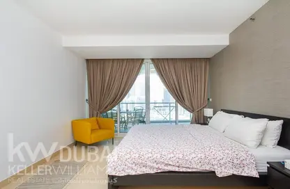 Apartment - 1 Bedroom - 2 Bathrooms for rent in Movenpick Jumeirah Lakes Towers - JLT Cluster A - Jumeirah Lake Towers - Dubai