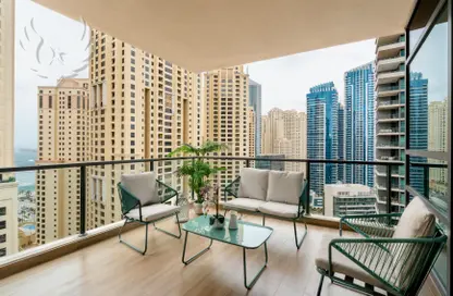 Apartment - 2 Bedrooms - 2 Bathrooms for rent in Al Sahab 2 - Al Sahab - Dubai Marina - Dubai