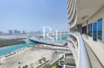 Apartment - 2 Bedrooms - 4 Bathrooms for rent in Oceanscape - Shams Abu Dhabi - Al Reem Island - Abu Dhabi