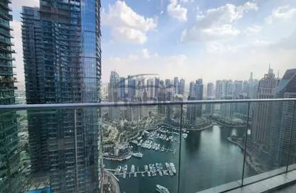 Apartment - 3 Bedrooms - 4 Bathrooms for rent in Damac Heights - Dubai Marina - Dubai