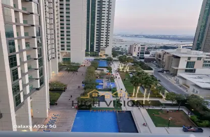 Apartment - 1 Bedroom - 2 Bathrooms for rent in Burooj Views - Marina Square - Al Reem Island - Abu Dhabi