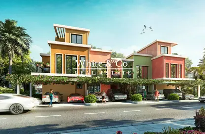 Townhouse - 4 Bedrooms - 3 Bathrooms for sale in Portofino - Damac Lagoons - Dubai