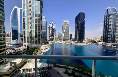 Apartment - 1 Bathroom for rent in Lake Terrace - JLT Cluster D - Jumeirah Lake Towers - Dubai