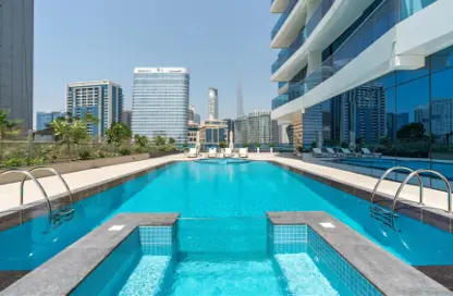 Apartment - Studio - 1 Bathroom for sale in Waves Tower - Business Bay - Dubai