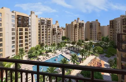 Apartment - 3 Bedrooms - 4 Bathrooms for sale in Lamaa - Madinat Jumeirah Living - Umm Suqeim - Dubai