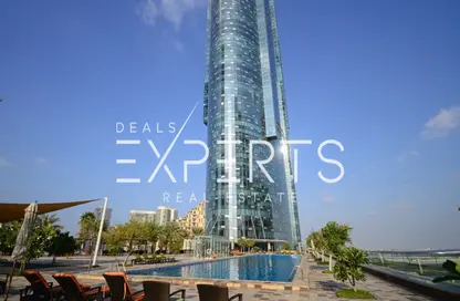 Apartment - 2 Bedrooms - 2 Bathrooms for rent in Sky Tower - Shams Abu Dhabi - Al Reem Island - Abu Dhabi