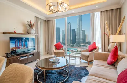 Apartment - 1 Bedroom - 1 Bathroom for rent in Address Fountain Views Hotel - The Address Residence Fountain Views - Downtown Dubai - Dubai