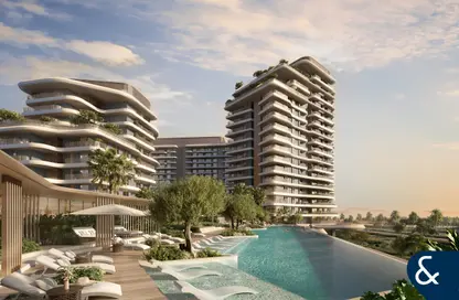 Apartment - 2 Bedrooms - 2 Bathrooms for sale in Verdes by Haven Aldar - Dubai Land - Dubai