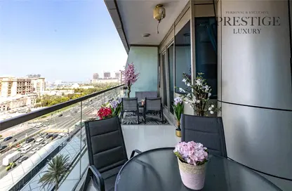 Apartment - 3 Bedrooms - 3 Bathrooms for rent in Ocean Heights - Dubai Marina - Dubai