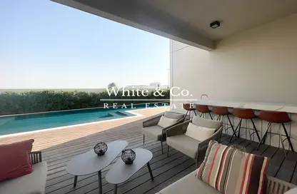 Pool image for: Villa - 5 Bedrooms - 6 Bathrooms for rent in Millennium Estates - Meydan Gated Community - Meydan - Dubai, Image 1
