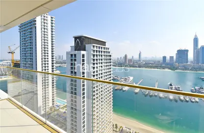 Apartment - 2 Bedrooms - 3 Bathrooms for rent in Grand Bleu Tower 1 - EMAAR Beachfront - Dubai Harbour - Dubai