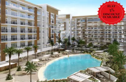 Apartment - 1 Bathroom for sale in Azizi Beach Oasis 2 - Dubai Studio City - Dubai