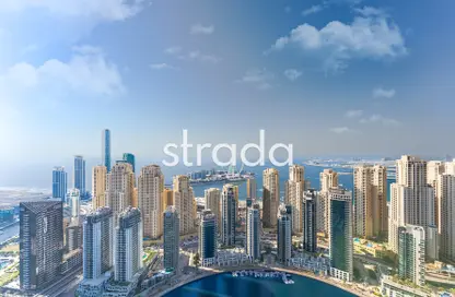 Apartment - 4 Bedrooms - 5 Bathrooms for sale in Vida Residences Dubai Marina - Dubai Marina - Dubai