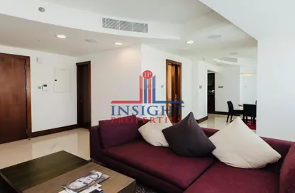 Apartment - 2 Bedrooms - 3 Bathrooms for rent in Jumeirah Living - World Trade Centre Residence - World Trade Center - Dubai