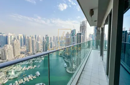 Apartment - 3 Bedrooms - 5 Bathrooms for rent in Damac Heights - Dubai Marina - Dubai