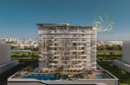 Apartment - 2 Bedrooms - 4 Bathrooms for sale in Evora Residence - Al Furjan - Dubai