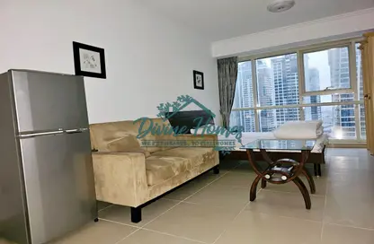 Apartment - Studio - 1 Bathroom for rent in Goldcrest Executive - JLT Cluster C - Jumeirah Lake Towers - Dubai