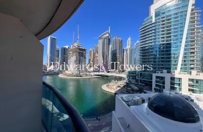 Apartment - 1 Bedroom - 1 Bathroom for rent in Time Place Tower - Dubai Marina - Dubai