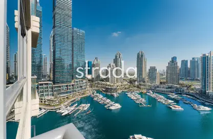 Apartment - 2 Bedrooms - 3 Bathrooms for sale in Iris Blue - Dubai Marina - Dubai