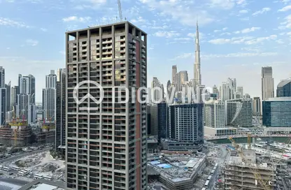 Apartment - Studio - 1 Bathroom for rent in Peninsula Five - Peninsula - Business Bay - Dubai