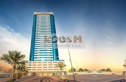 Apartment - 2 Bedrooms - 3 Bathrooms for sale in Conquer Tower - Sheikh Maktoum Bin Rashid Street - Ajman