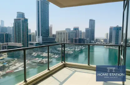 Apartment - 2 Bedrooms - 2 Bathrooms for rent in Marina Quays West - Marina Quays - Dubai Marina - Dubai