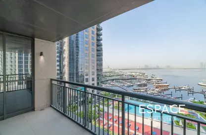 Apartment - 3 Bedrooms - 3 Bathrooms for rent in Dubai Creek Residence Tower 2 North - Dubai Creek Harbour (The Lagoons) - Dubai