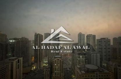 Apartment - 1 Bedroom - 2 Bathrooms for rent in Palm Towers - Al Majaz - Sharjah