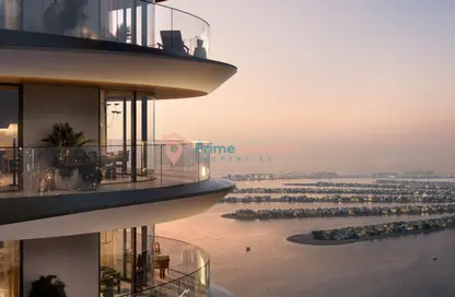 Apartment - 3 Bedrooms - 3 Bathrooms for sale in The Bristol - EMAAR Beachfront - Dubai Harbour - Dubai