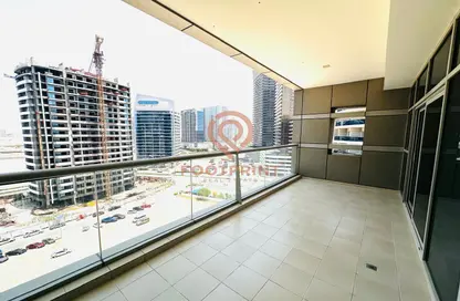 شقة - غرفة نوم - 2 حمامات للايجار في برج ميداليست - مدينة دبي الرياضية - دبي